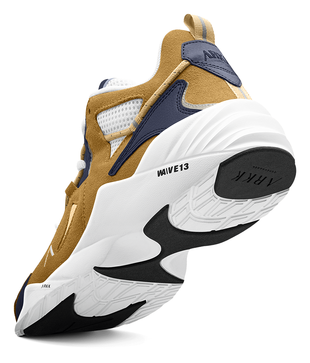 ARKK Collection Tuzon Suede W13 | Honey Mustard Patriot Blue | Women Tuzon